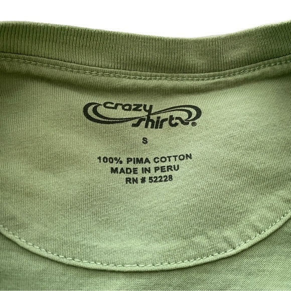 Crazy SHIRTS HAWAII Shark Hawaiian Theme Men S Small - Picture 4 of 5